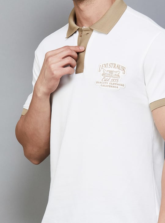 LEVI'S Solid Polo T-shirt