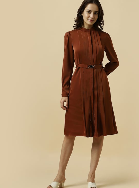 allen solly formal dress Buy Allen Solly Women Light Blue Solid Formal Dress (XS) Online