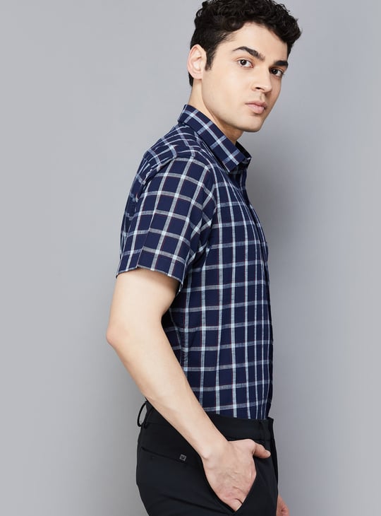 COLORPLUS Checked Regular Fit Shirt