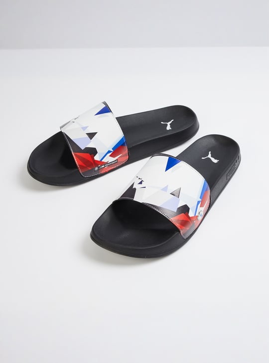 PUMA X BMW M Motorsport Leadcat 2.0 Graphic Print Sliders