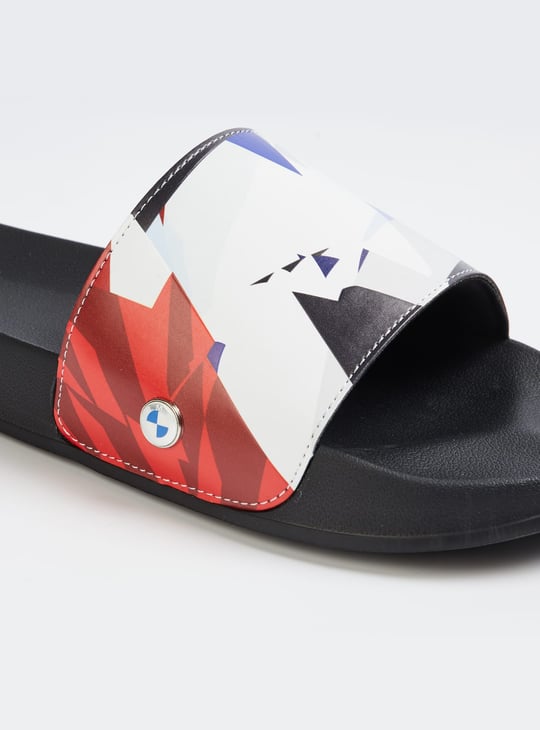 PUMA X BMW M Motorsport Leadcat 2.0 Graphic Print Sliders