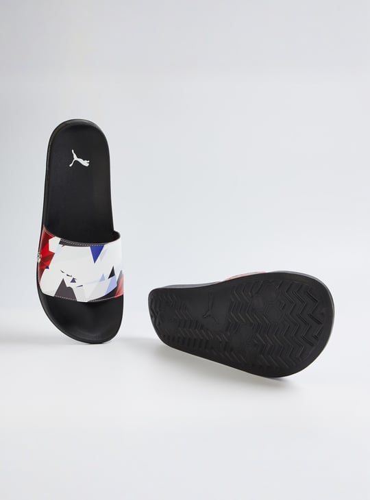 PUMA X BMW M Motorsport Leadcat 2.0 Graphic Print Sliders