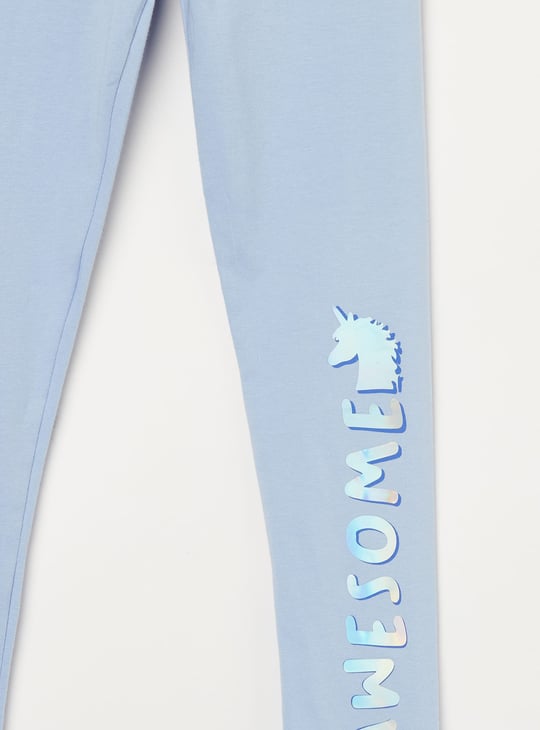 FAME FOREVER Girls Printed Leggings