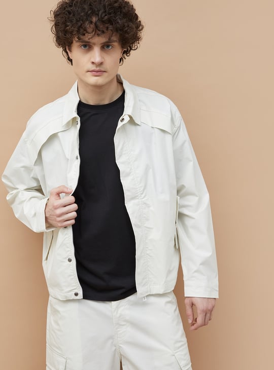 FORCA NXT Solid Button-Front Jacket