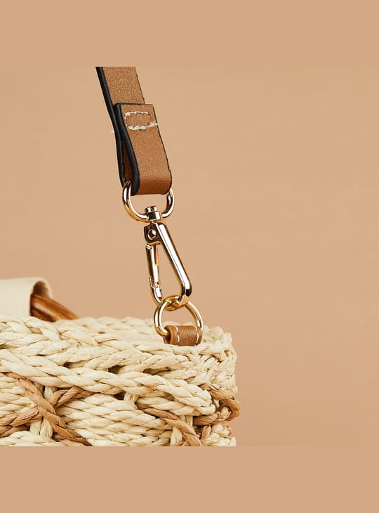 GINGER Woven Handbag