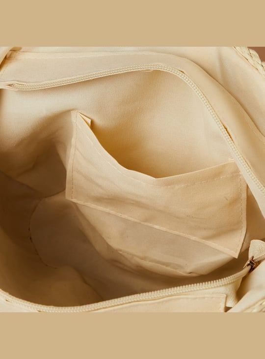 GINGER Woven Handbag