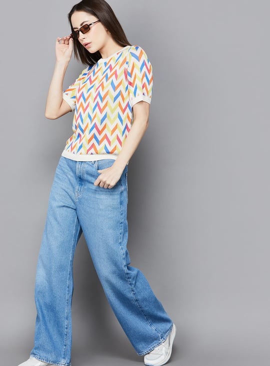 LEVI'S Washed Straight Fit Jeans