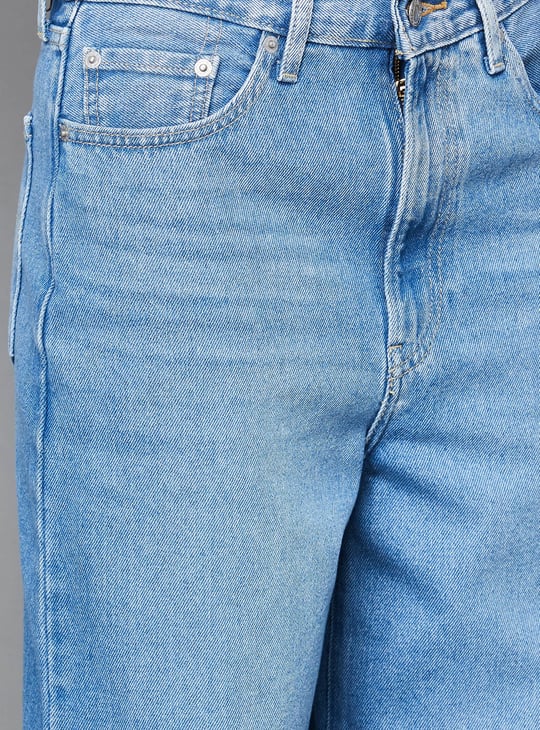 LEVI'S Washed Straight Fit Jeans