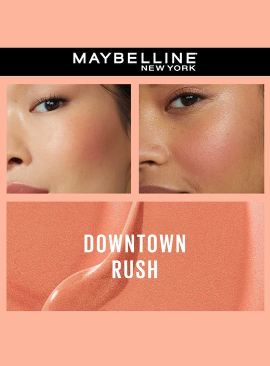 MAYBELLINE NEW York Sunkisser Highlighter + Blush - Downtown Rush - 4.7g