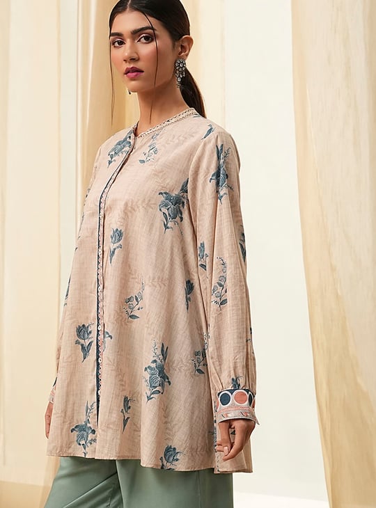 BIBA Floral Print Tunic