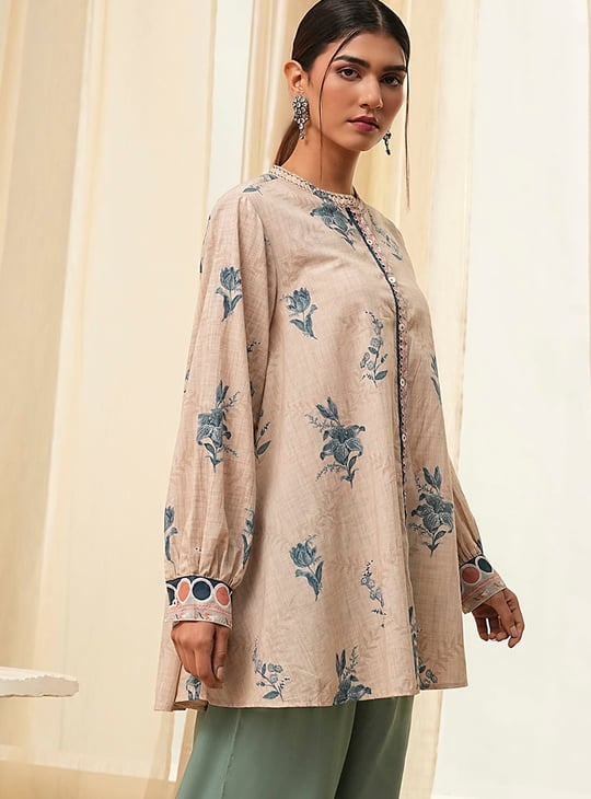 BIBA Floral Print Tunic