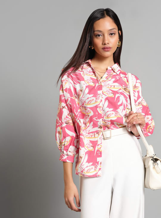 AND Floral Print Shirt