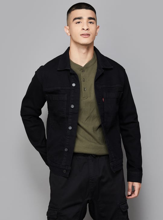 LEVI'S Solid Denim Jacket