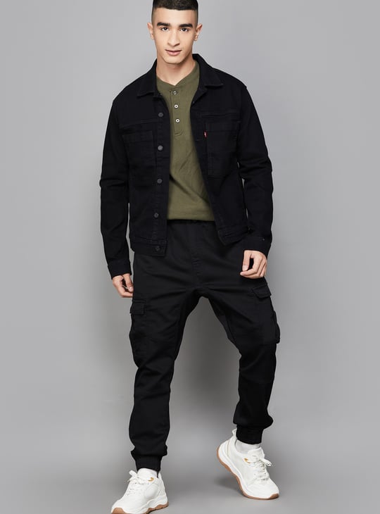 LEVI'S Solid Denim Jacket