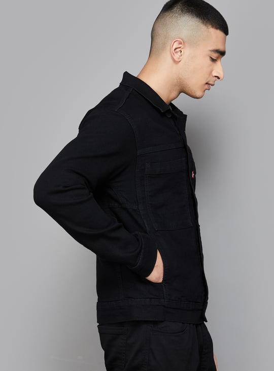LEVI'S Solid Denim Jacket