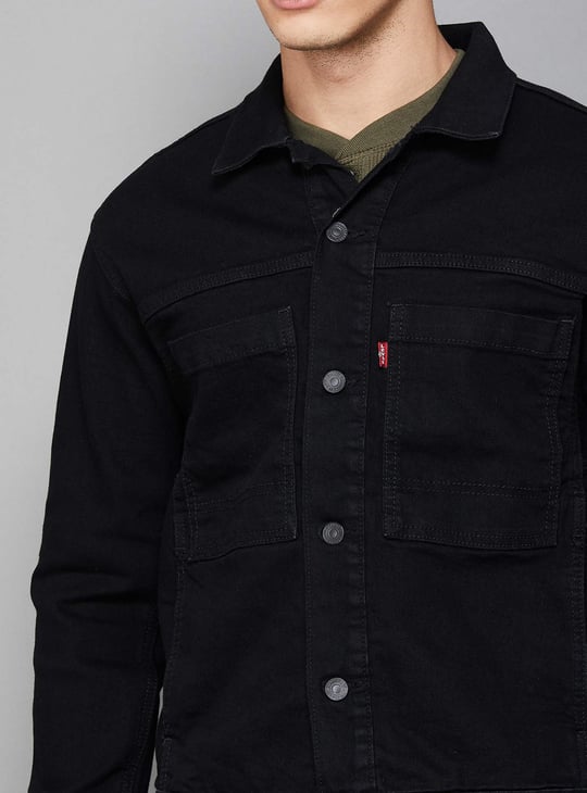 LEVI'S Solid Denim Jacket