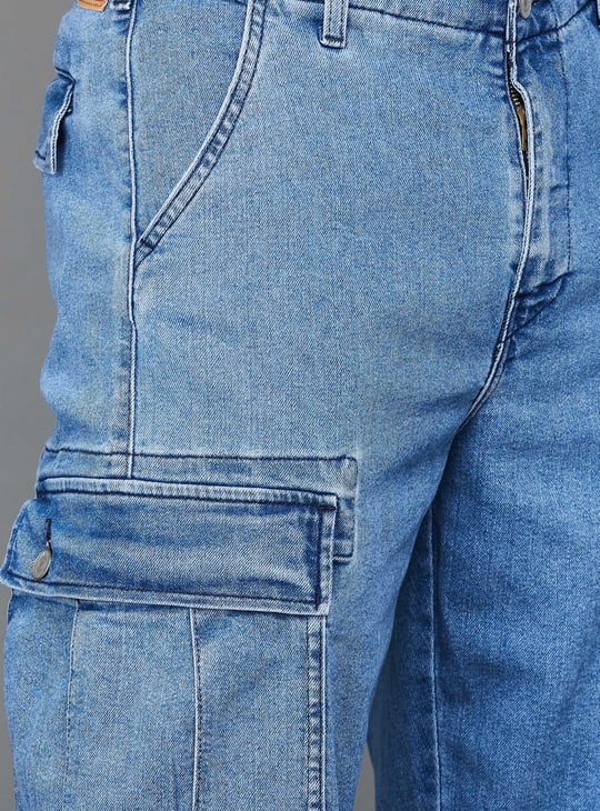 LEVI'S Washed Cargo Jeans