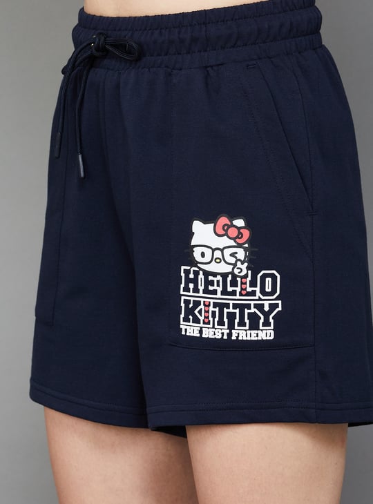 FREE AUTHORITY Hello Kitty Printed Shorts