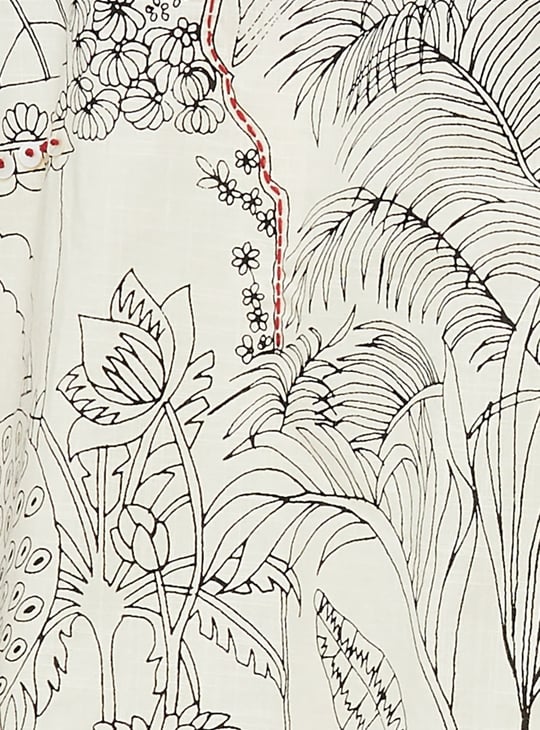 BIBA Printed A-line Kurta Set