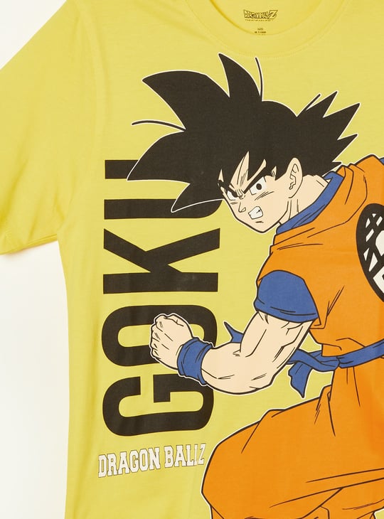 KIDSVILLE Boys Goku Print T-shirt