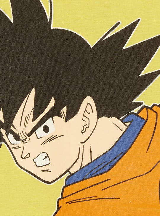 KIDSVILLE Boys Goku Print T-shirt