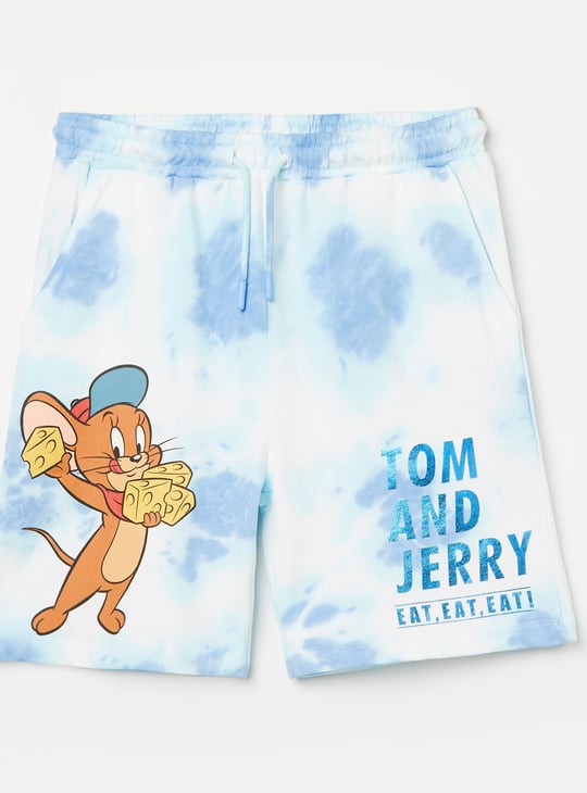 KIDSVILLE Boys Tom & Jerry Print Shorts