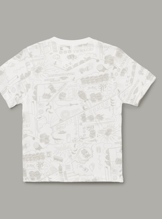 KIDSVILLE Boys Minions Print T-shirt