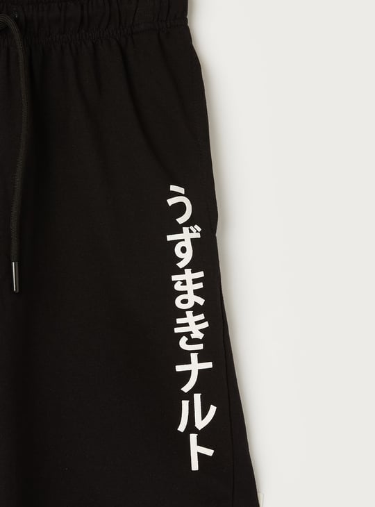 KIDSVILLE Boys Naruto Print Shorts