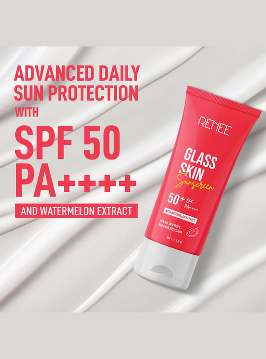 RENEE Glass Skin 50+ SPF Sunscreen - 50g