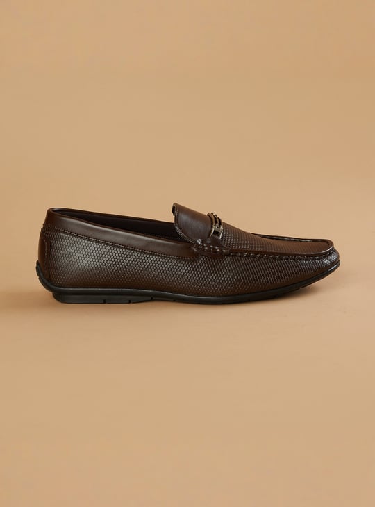 CODE Textured Loafers