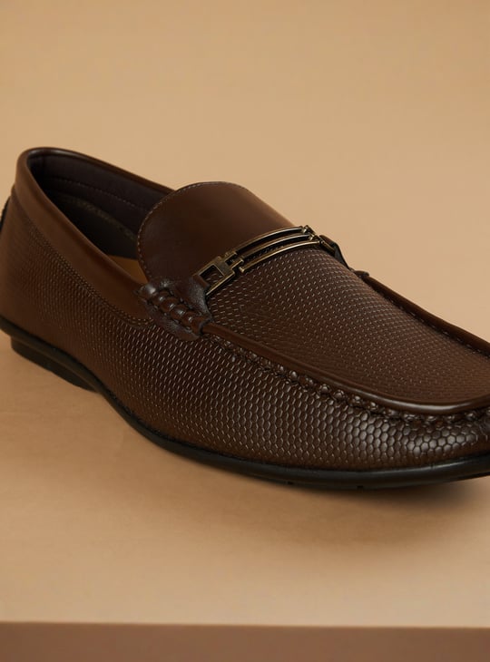 CODE Textured Loafers