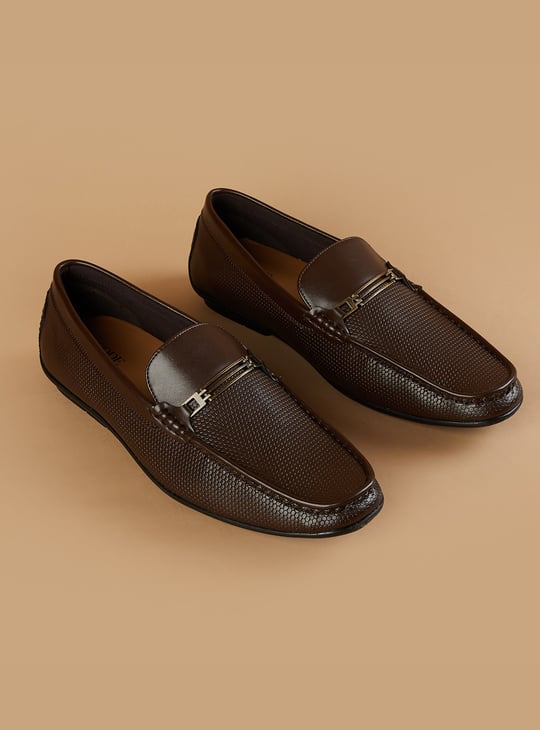 CODE Textured Loafers