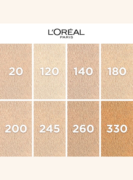 L'OREAL PARIS Infallible 24H Fresh Wear Powder Foundation - 260 Golden Sun - 9g