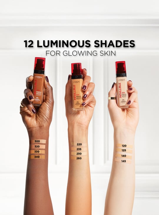 L'OREAL PARIS Infallible 32H Fresh Wear Luminous Foundation - 120 - 30ml