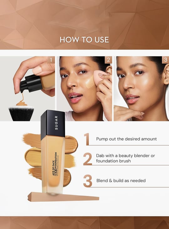 SUGAR Ace Of Face Dewy Foundation - 40 Breve - 30ml