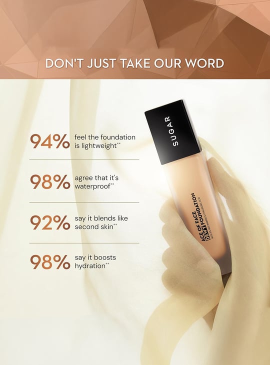 SUGAR Ace Of Face Dewy Foundation - 40 Breve - 30ml