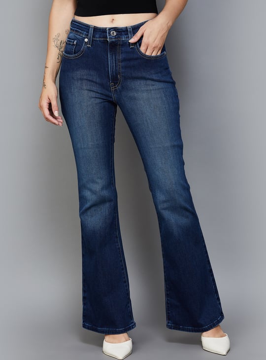 LEVI'S Washed Bootcut Jeans