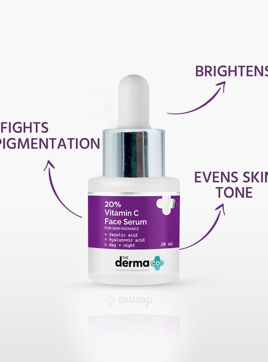 THE DERMA CO 20 Percent Vitamin C Serum - 20ml
