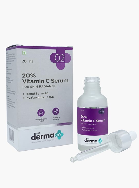 THE DERMA CO 20 Percent Vitamin C Serum - 20ml