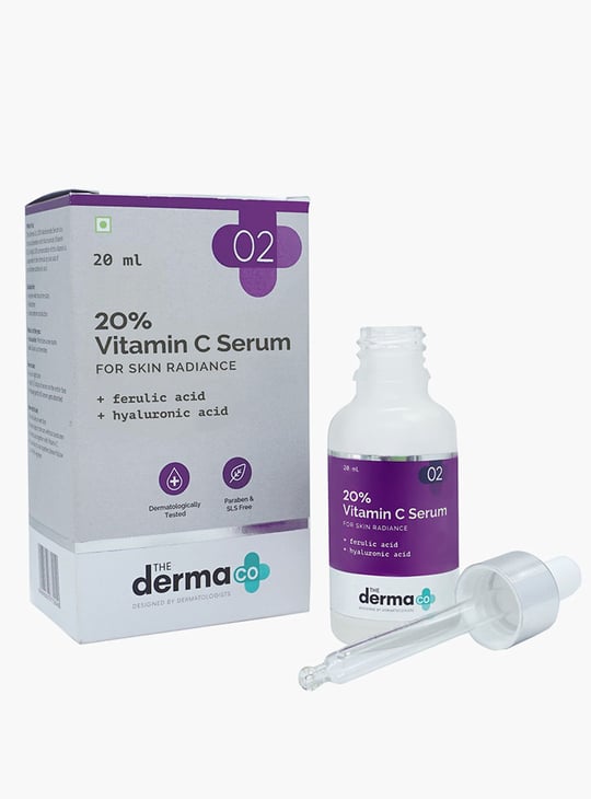 THE DERMA CO 20 Percent Vitamin C Serum - 20ml