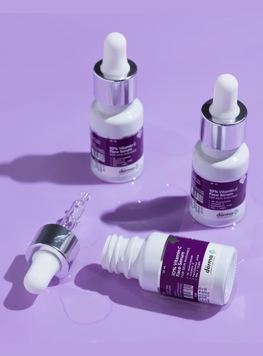 THE DERMA CO 10 Percent Vitamin C Face Serum - 10ml
