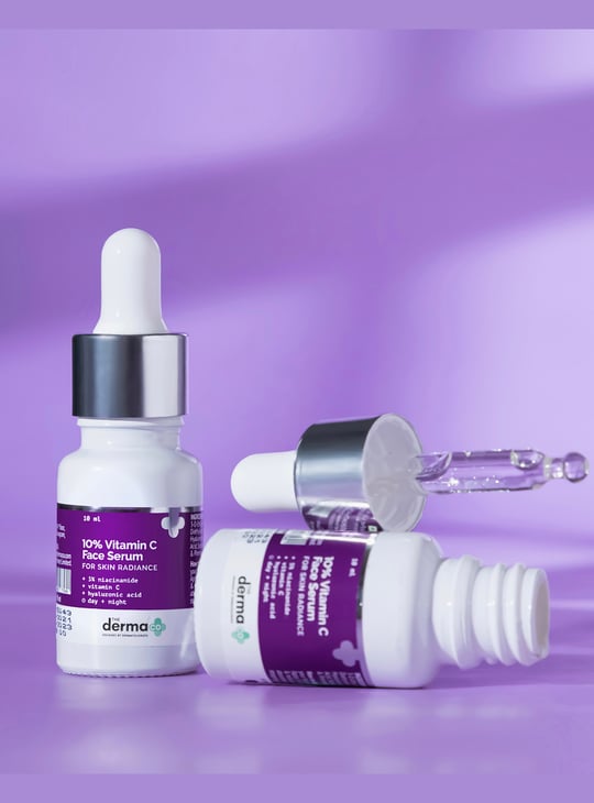 THE DERMA CO 10 Percent Vitamin C Face Serum - 10ml