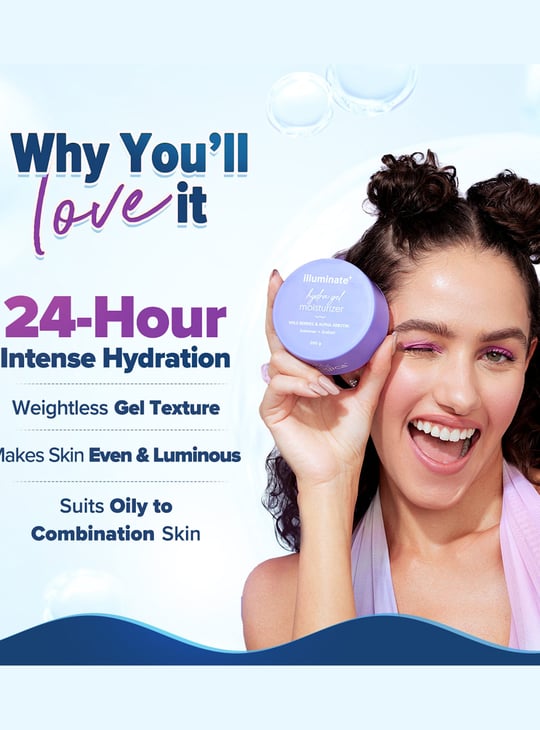AQUALOGICA Illuminate+ Hydra Gel Moisturizer - 200g