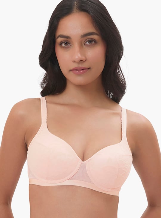 TRIUMPH Lace Textured Padded Non-Wired Everyday Bra