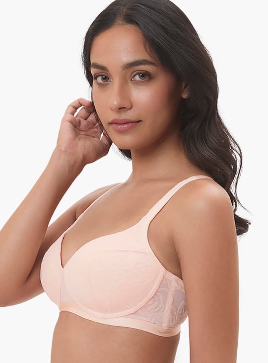 TRIUMPH Lace Textured Padded Non-Wired Everyday Bra