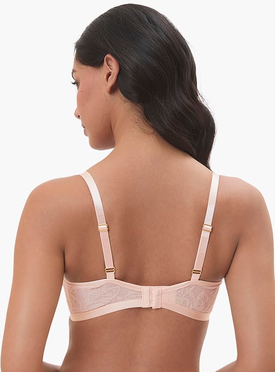 TRIUMPH Lace Textured Padded Non-Wired Everyday Bra