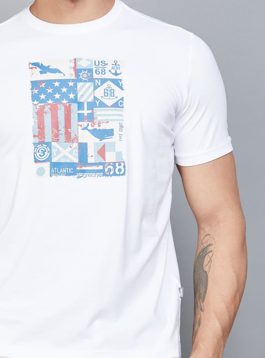 FAHRENHEIT Graphic Printed T-shirt