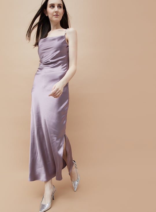 CODE Solid Maxi Dress