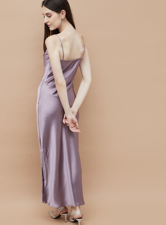 CODE Solid Maxi Dress