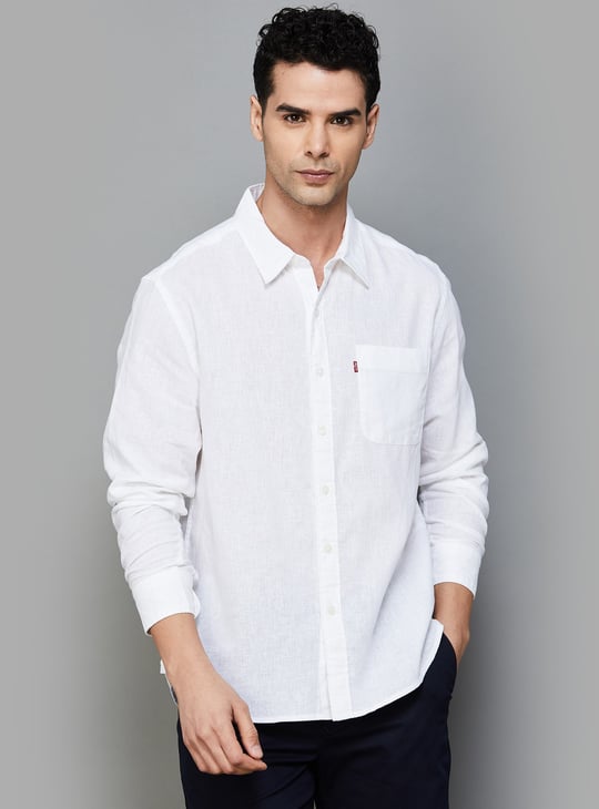 LEVI'S Solid Regular Fit Shirt
